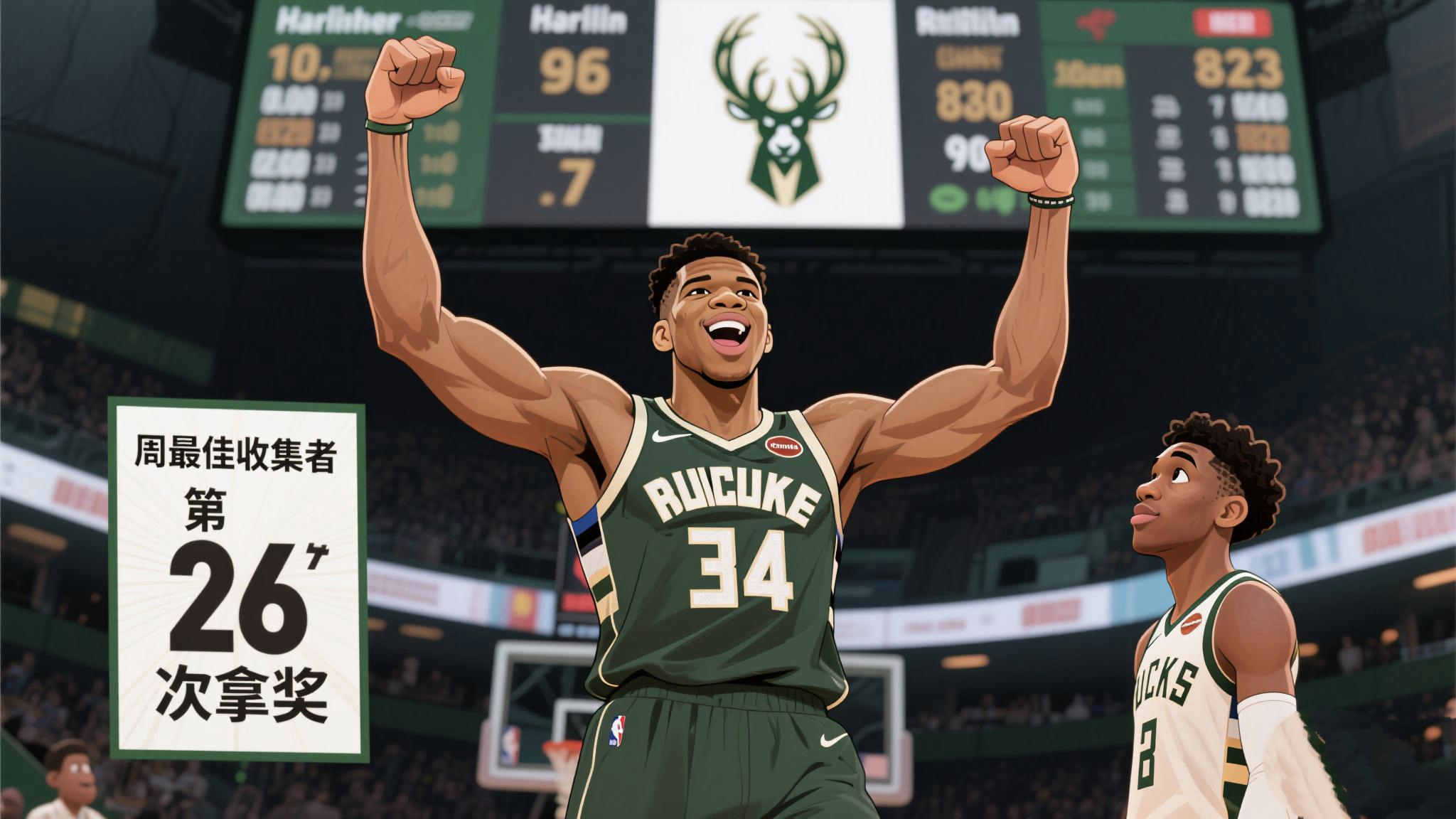 魔术翻盘76人，字母哥惊艳四座