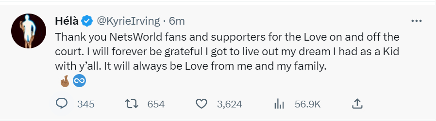 雷火电竞充值-篮网队员感谢球迷的支持和鼓励