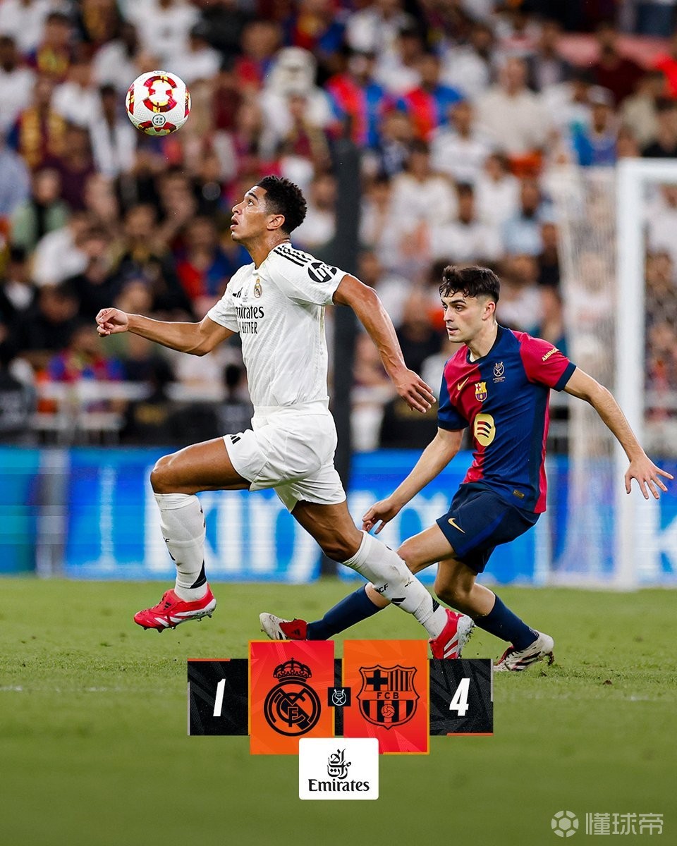 巴萨轻取皇马，梅西关键制胜